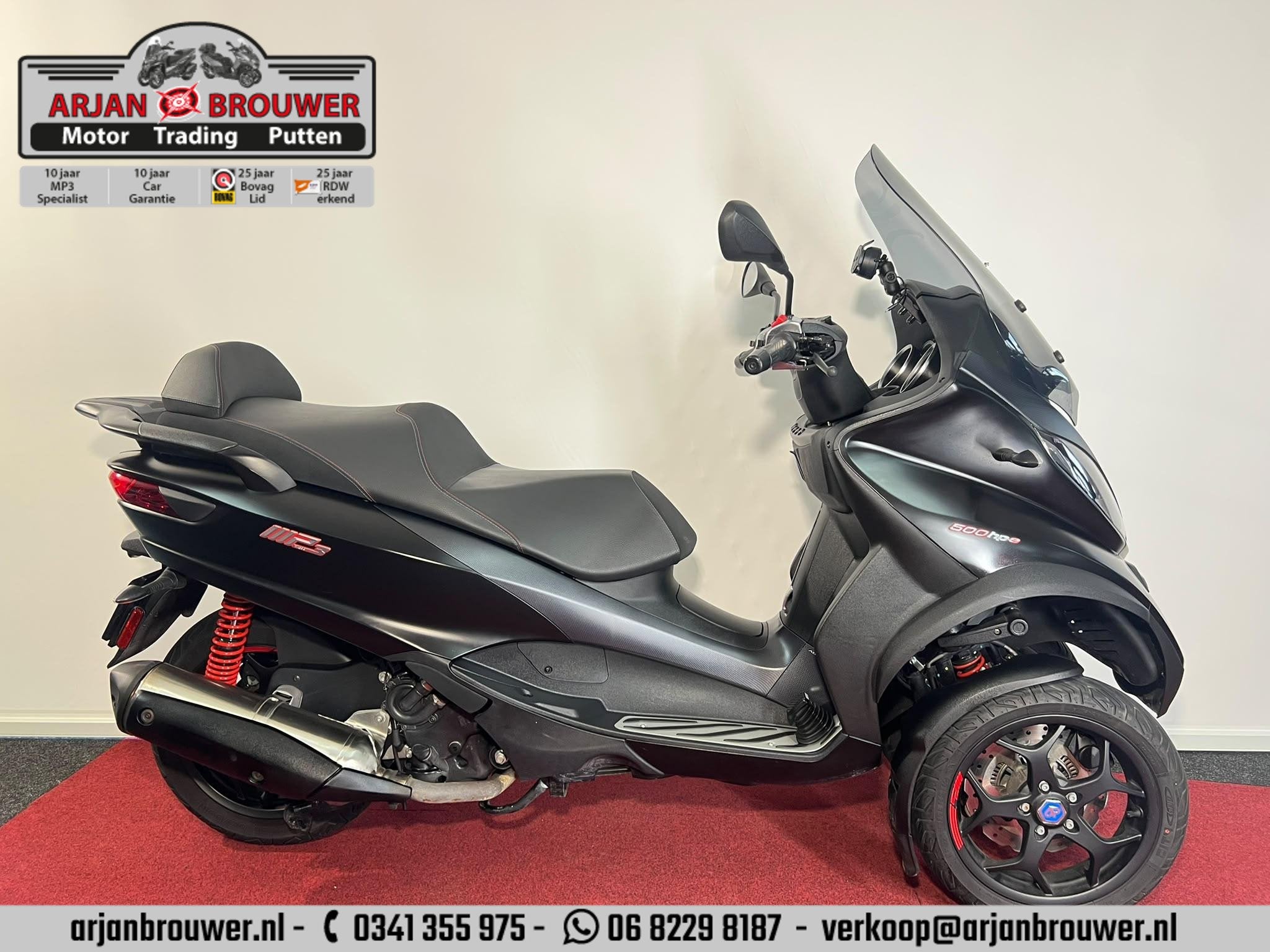 Piaggio MP3 500 HPE Sport, Scooter, 493 cc, Bedrijf, Piaggio Vespa B.V.