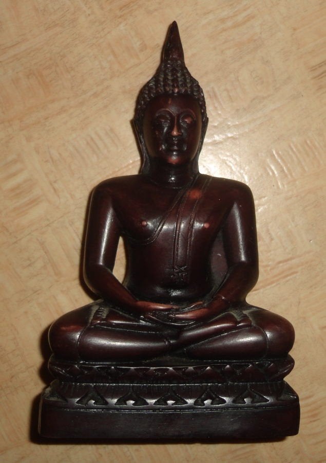 Boeddha beeld (kunsthars), Ophalen of Verzenden, Beeld, Religie