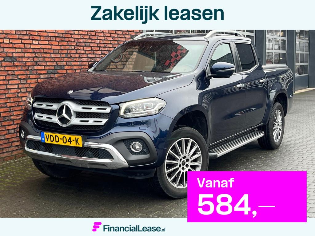 Mercedes-Benz X-klasse 250 d 4-MATIC Progressive BTW 360Ca, Gebruikt, Blauw, Leder, Diesel