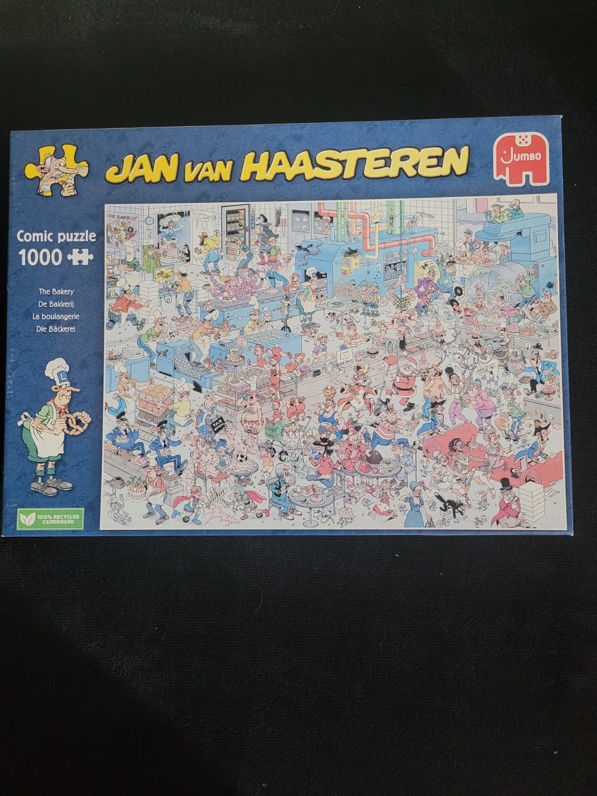 Jan van Haasteren - The Bakery - 1000 stukjes, Ophalen of Verzenden, 500 t/m 1500 stukjes, Gebruikt, Legpuzzel
