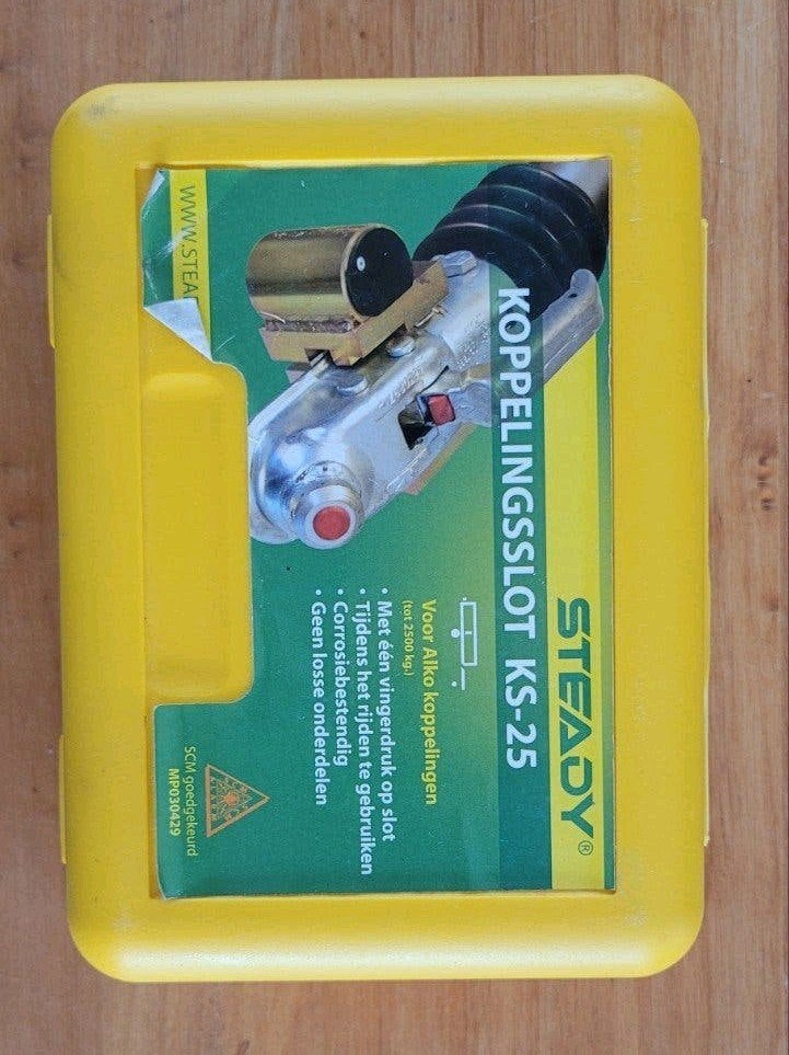 Steady Koppeling slot KS-25 voor aanhanger/caravan, Ophalen of Verzenden, Gebruikt