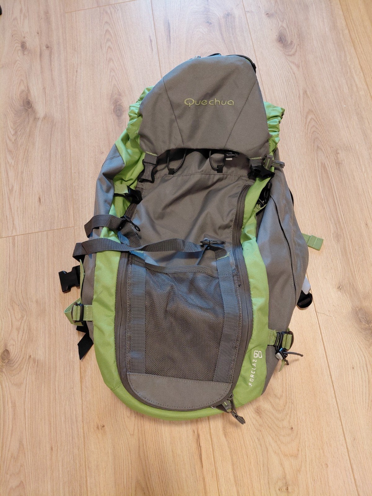 Quechua Forclaz 60 liter rugzak, Ophalen, Gebruikt, Rugzak