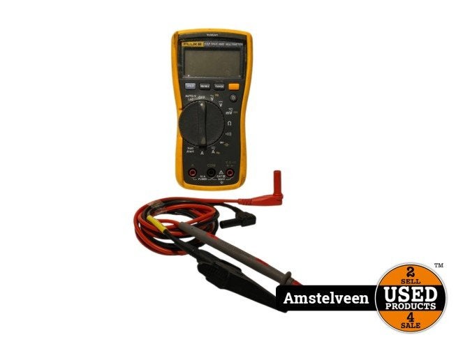 Fluke 117 Multimeter Digitaal CAT III 600 V Weergave, Fluke, Gebruikt, https://www.fluke.com/nl-nl/ondersteuning/contact, 6920 Seaway Blvd, Everett, WA 98203, Verenigde Staten