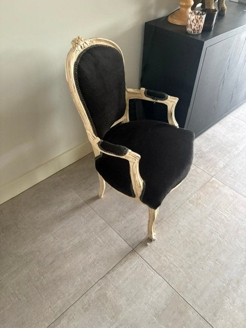 Barok stoel Zwart, Ophalen