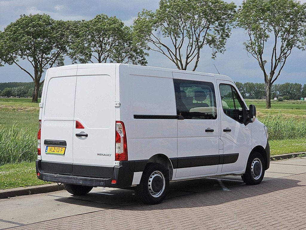 RENAULT MASTER 2.3 l1h1 dubbel cabine!, Gebruikt, Euro 6, Renault, Wit