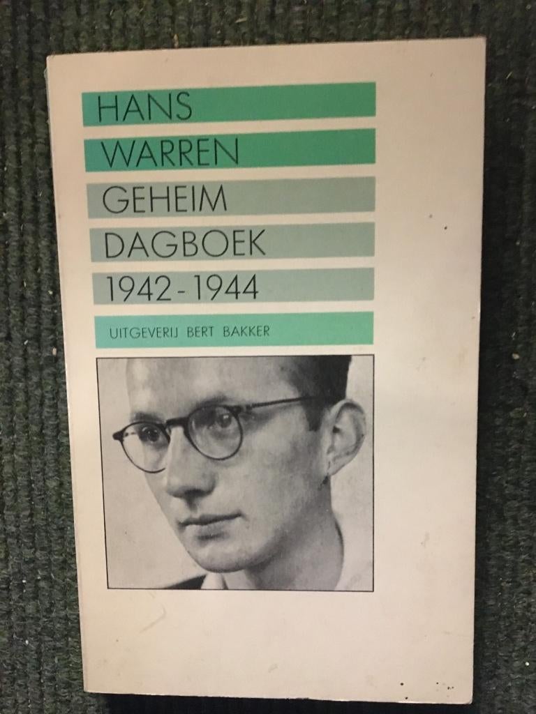 Geheim Dagboek 1942-1944; door Hans Warren #Poezie #WO2, Ophalen of Verzenden, Hans Warren, 20e eeuw of later, Gelezen