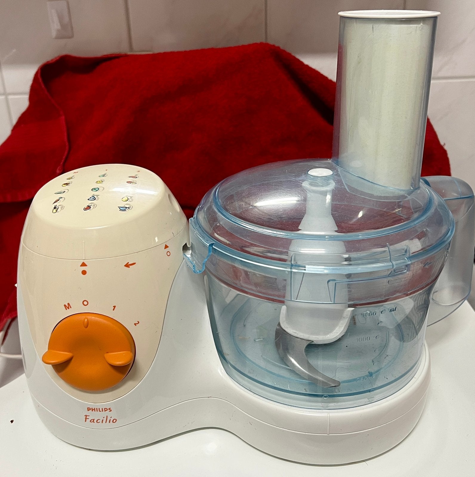 PHILIPS Facilio keukenmachine nieuw ongebruikt, Witgoed en Apparatuur, Keukenmixers, Ophalen of Verzenden, Zo goed als nieuw, Vaatwasserbestendig