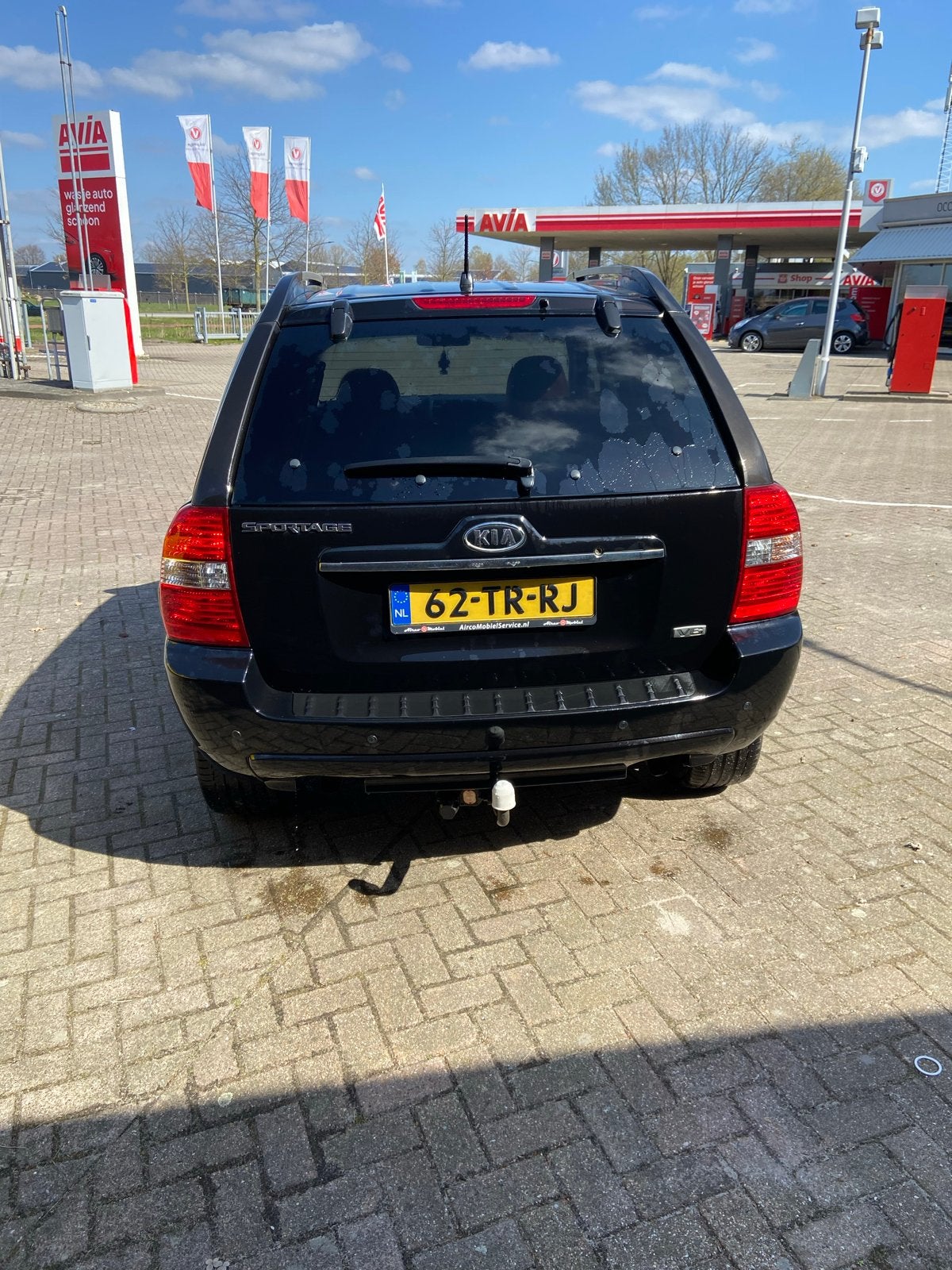 Kia Sportage 2.7 4WD AUT 2007 Zwart, Auto's, Kia, Automaat, 2656 cc, Zwart, Vierwielaandrijving