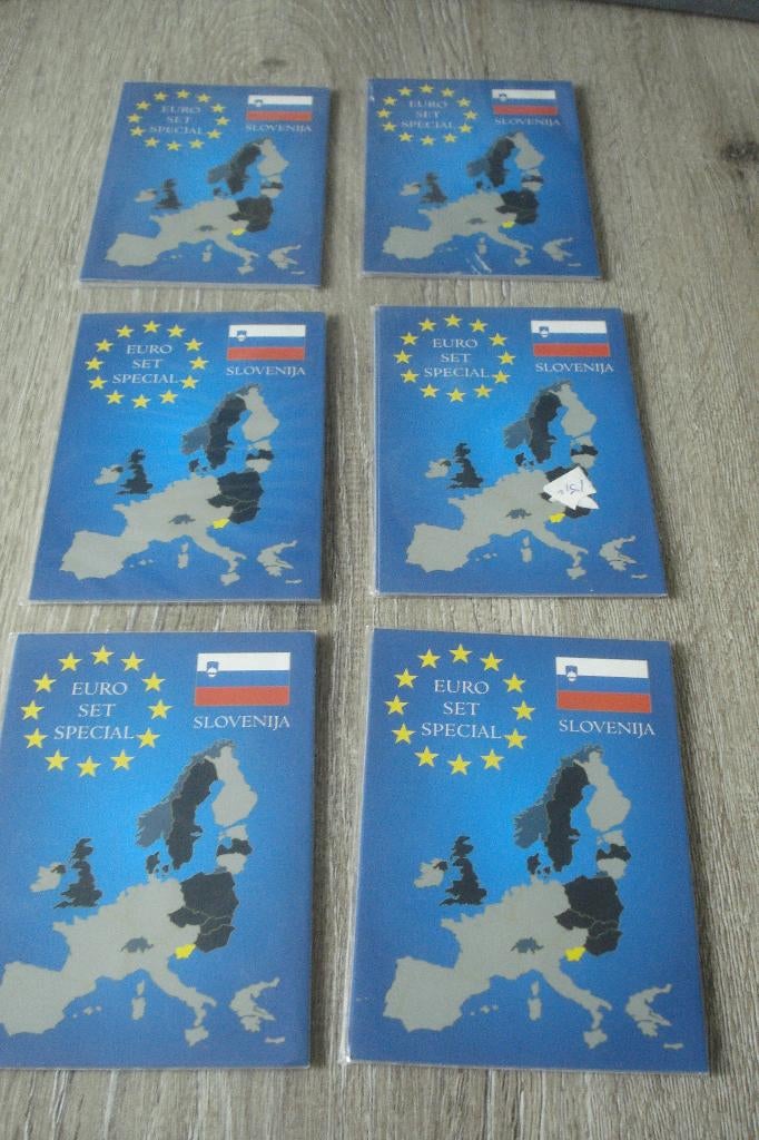 MUNTSETS SLOVENIE 2007, Verzenden, Slovenië, Overige waardes, Setje
