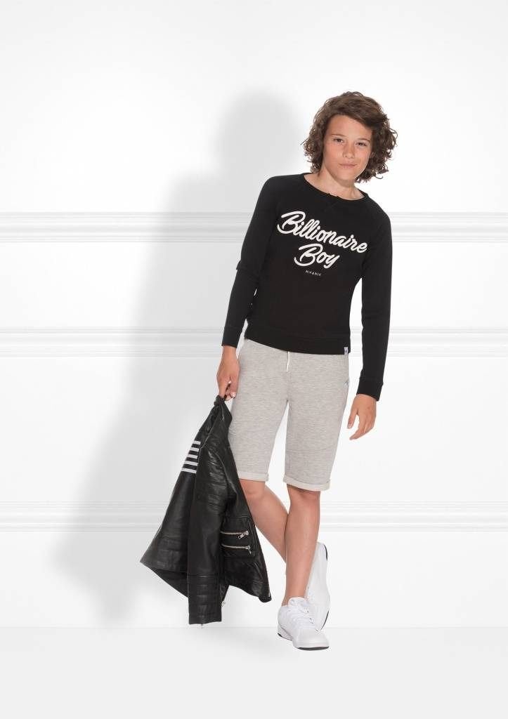 ZGAN NIK&NIK Sjaak sweater trui zwart maat 140, Kinderen en Baby's, Kinderkleding | Maat 140, Trui of Vest, Nik&Nik, Ophalen of Verzenden
