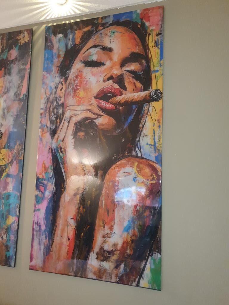 La Cubanita, modern schilderij, Ophalen of Verzenden