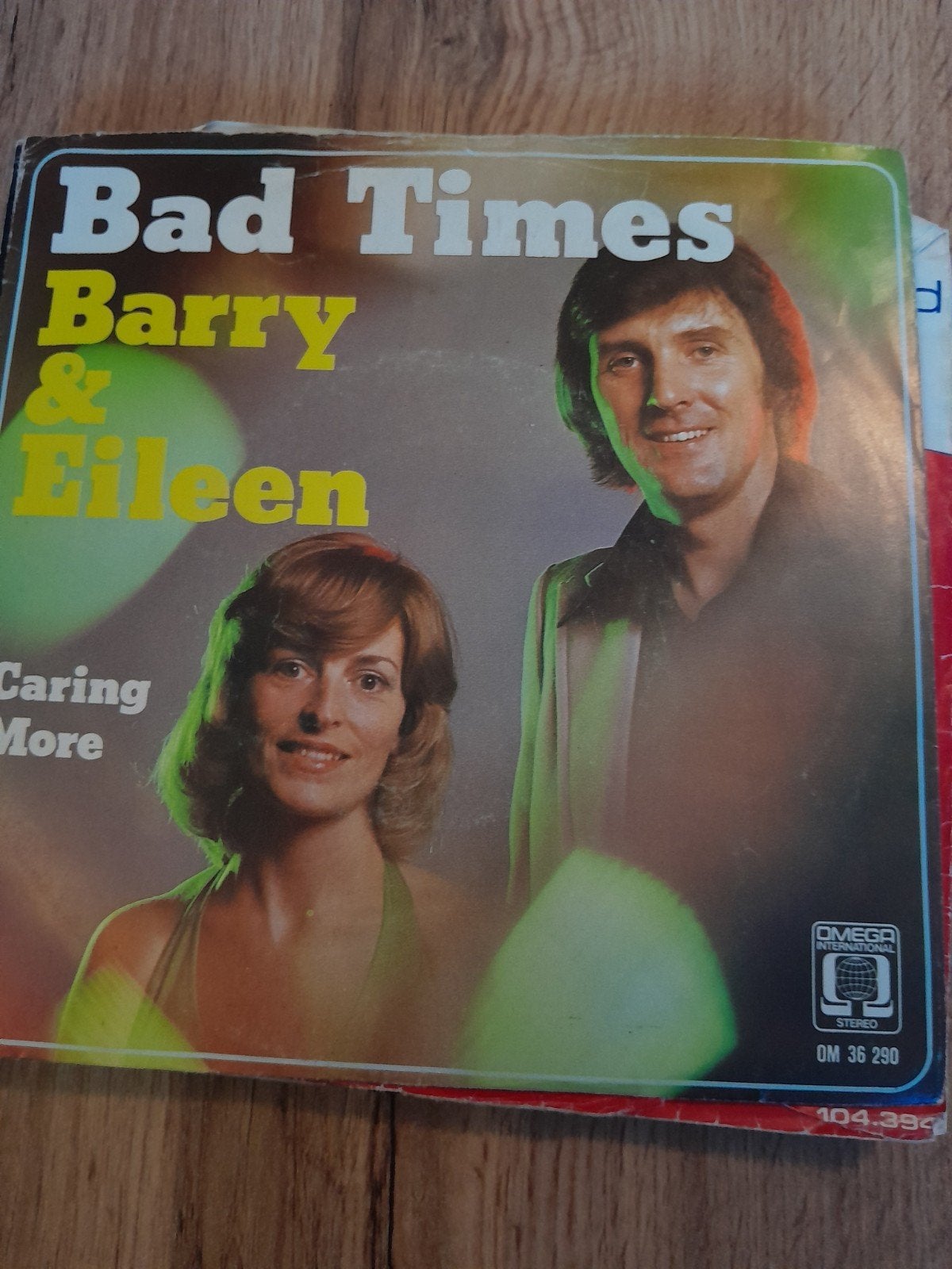 barry & eileen 7inch bad time, Ophalen of Verzenden, Zo goed als nieuw, Pop