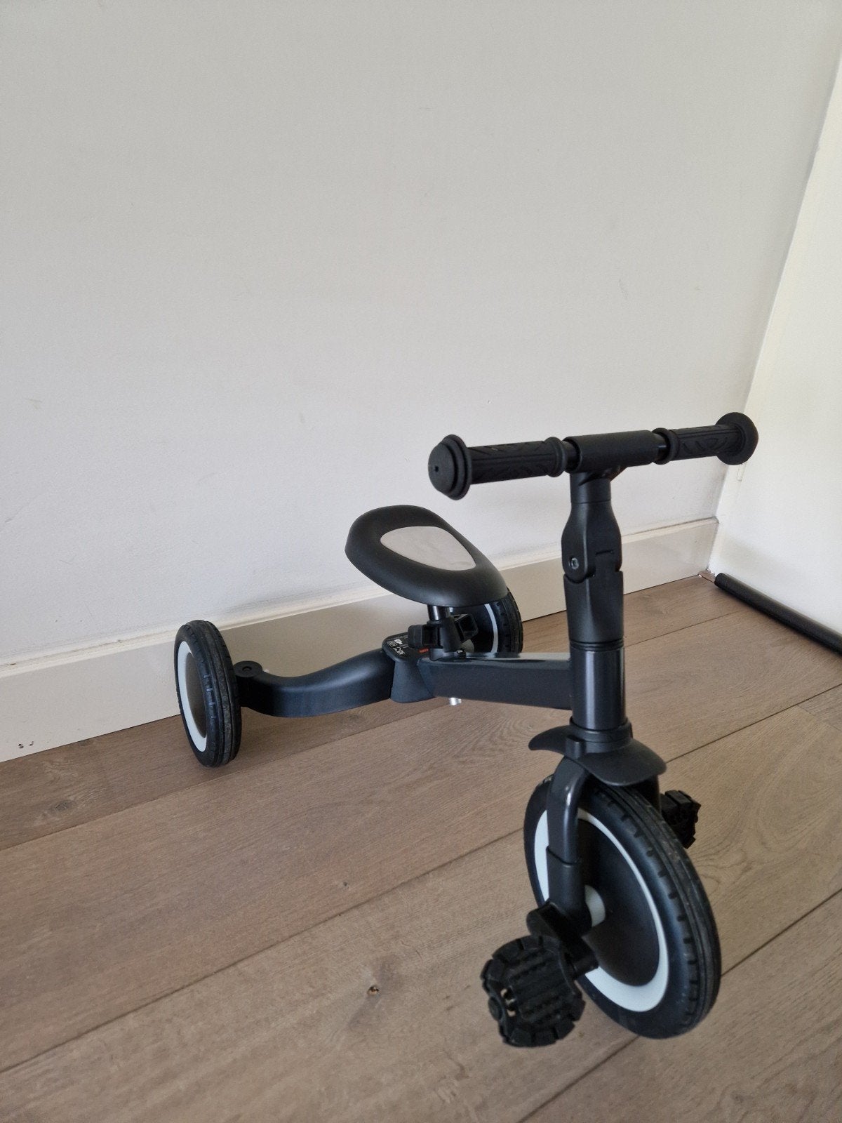 Topmark 4-in-1 Drie-/Loopfiets - Zwart, Verzenden, Zo goed als nieuw, Topmark, Verstelbare zitting