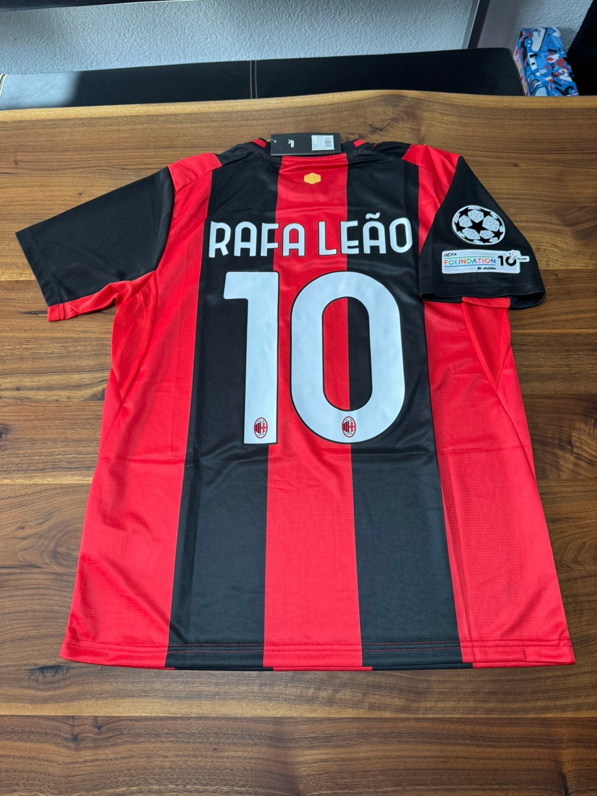 AC Milan Rafa Leao - Thuisshirt 26/27 - Maat M, Maat M, Ophalen of Verzenden, Zo goed als nieuw, Shirt