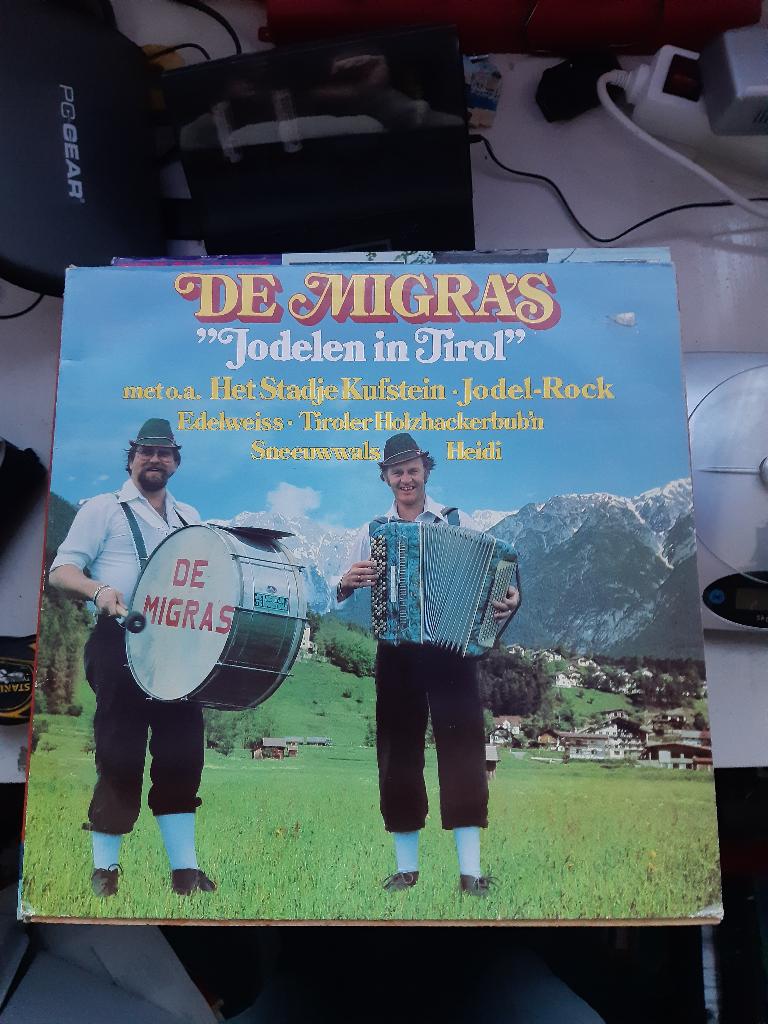 lp De Migra's-jodelen in Tirol (Z213-46), Cd's en Dvd's, Vinyl | Overige Vinyl, Ophalen of Verzenden, Zo goed als nieuw, 12 inch