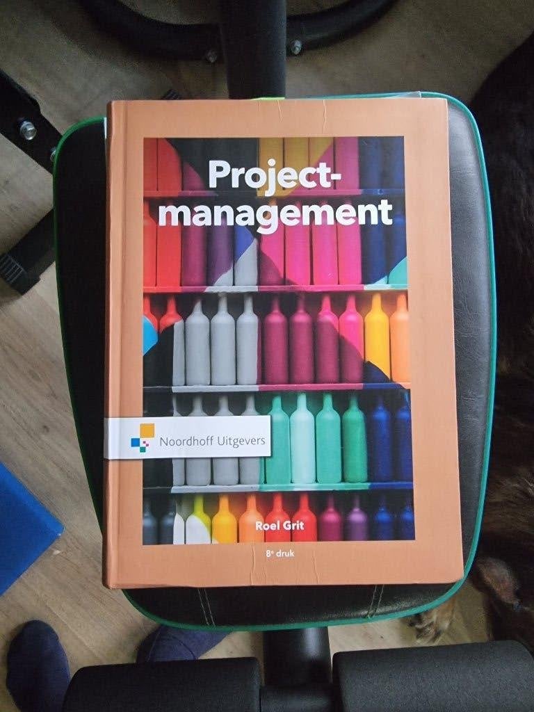 Projectmanagement - Roel Grit (8e druk), Boeken, Studieboeken en Cursussen, Ophalen of Verzenden, Beta, Zo goed als nieuw, HBO