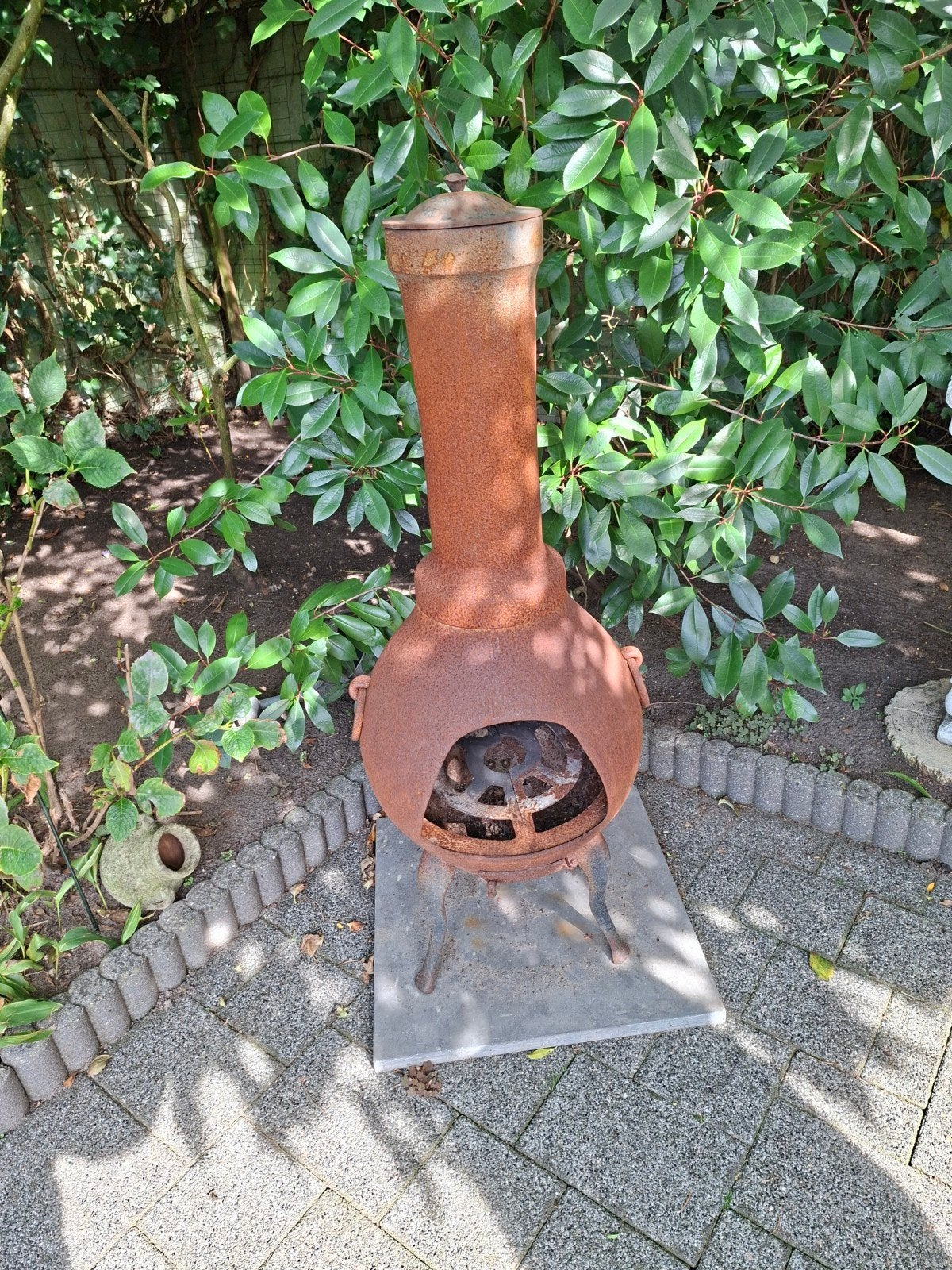 vuurkorf, Ophalen, Gebruikt