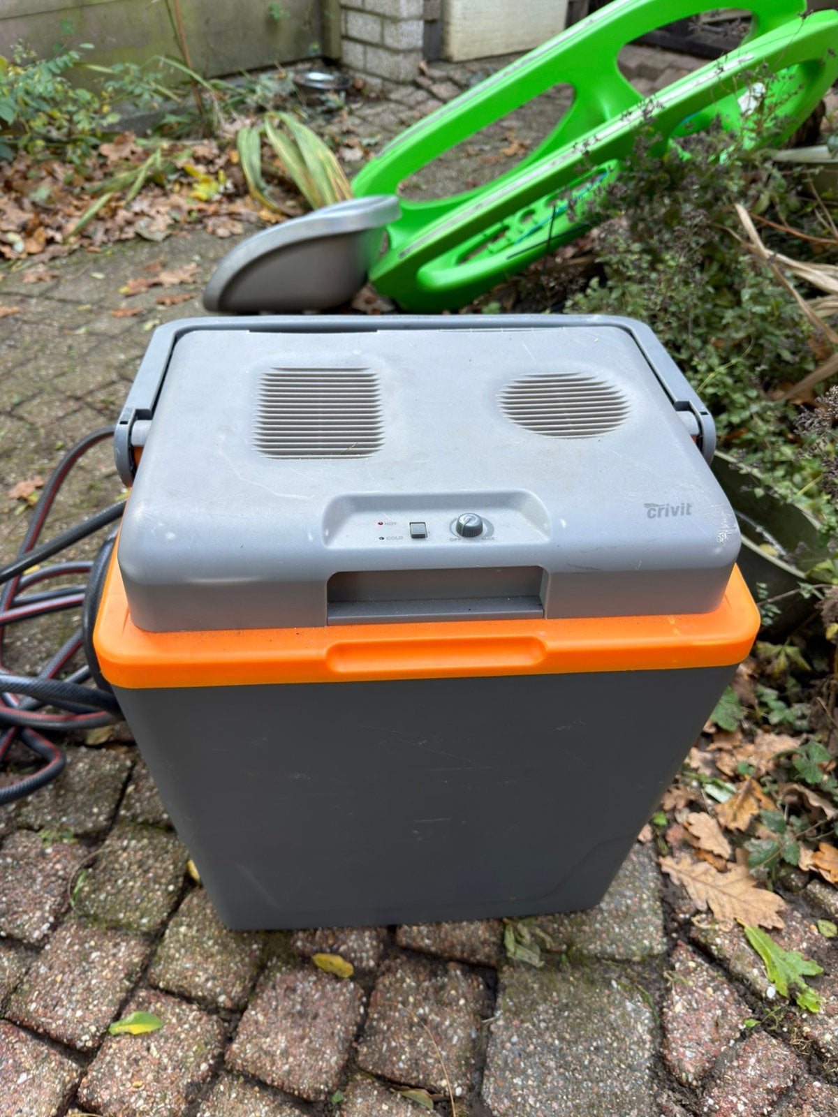 Koelbox op stroom, en met warmhoudfunctie, Ophalen, Gebruikt, Koelbox, Elektrisch