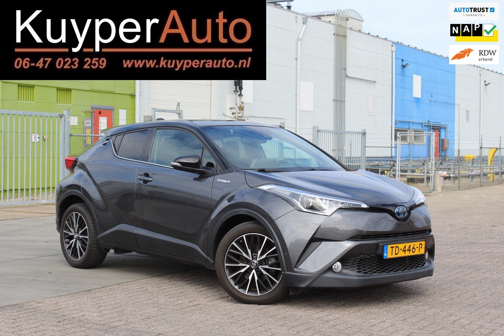 Toyota C-HR 1.8 Hybrid Style rijklaar prijs CAMERA BOMVOL OP, Euro 6, 4 cilinders, Automatische klimaatregeling, 26 km/l