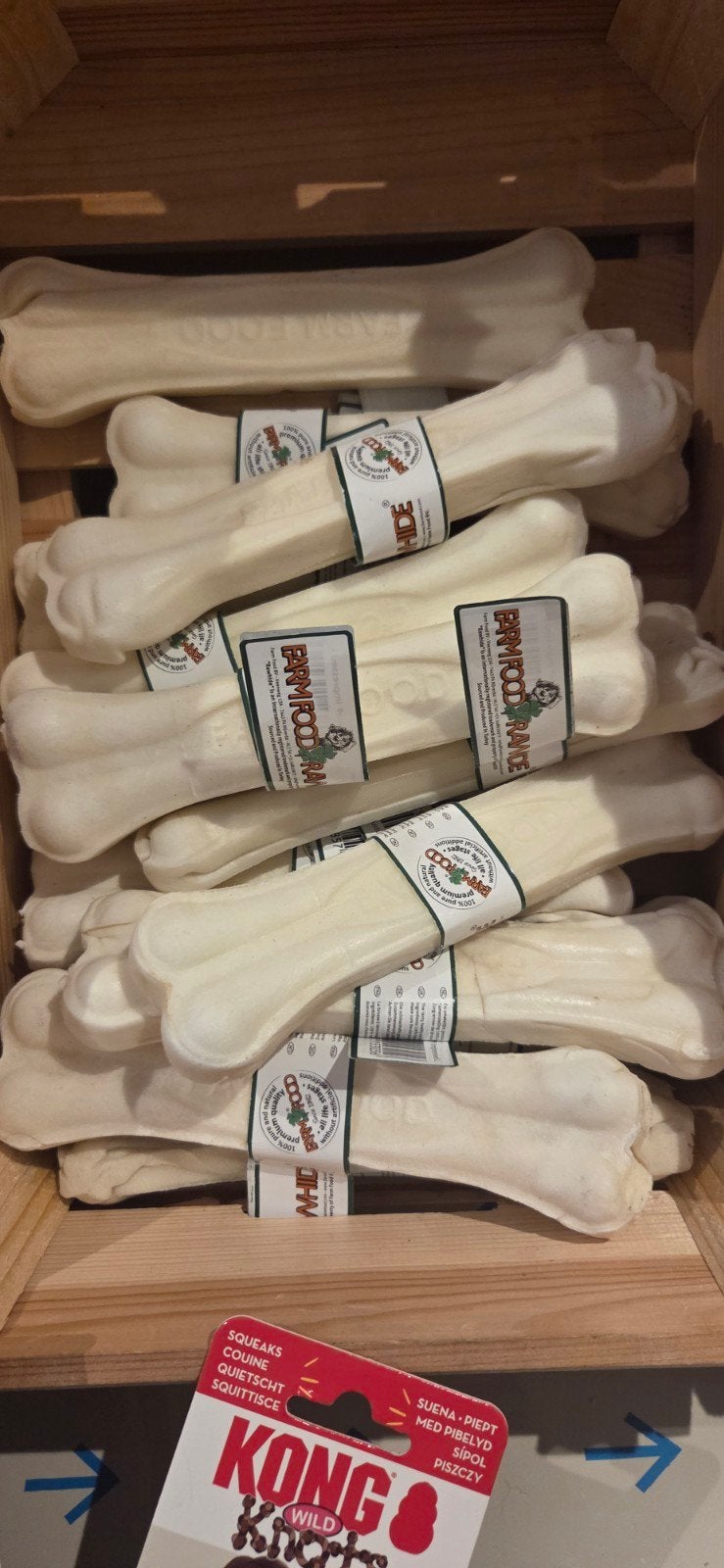 **Titel: Farm Food Rawhide hondenkluiven / kauwbotten (mediu, Ophalen of Verzenden, Hond