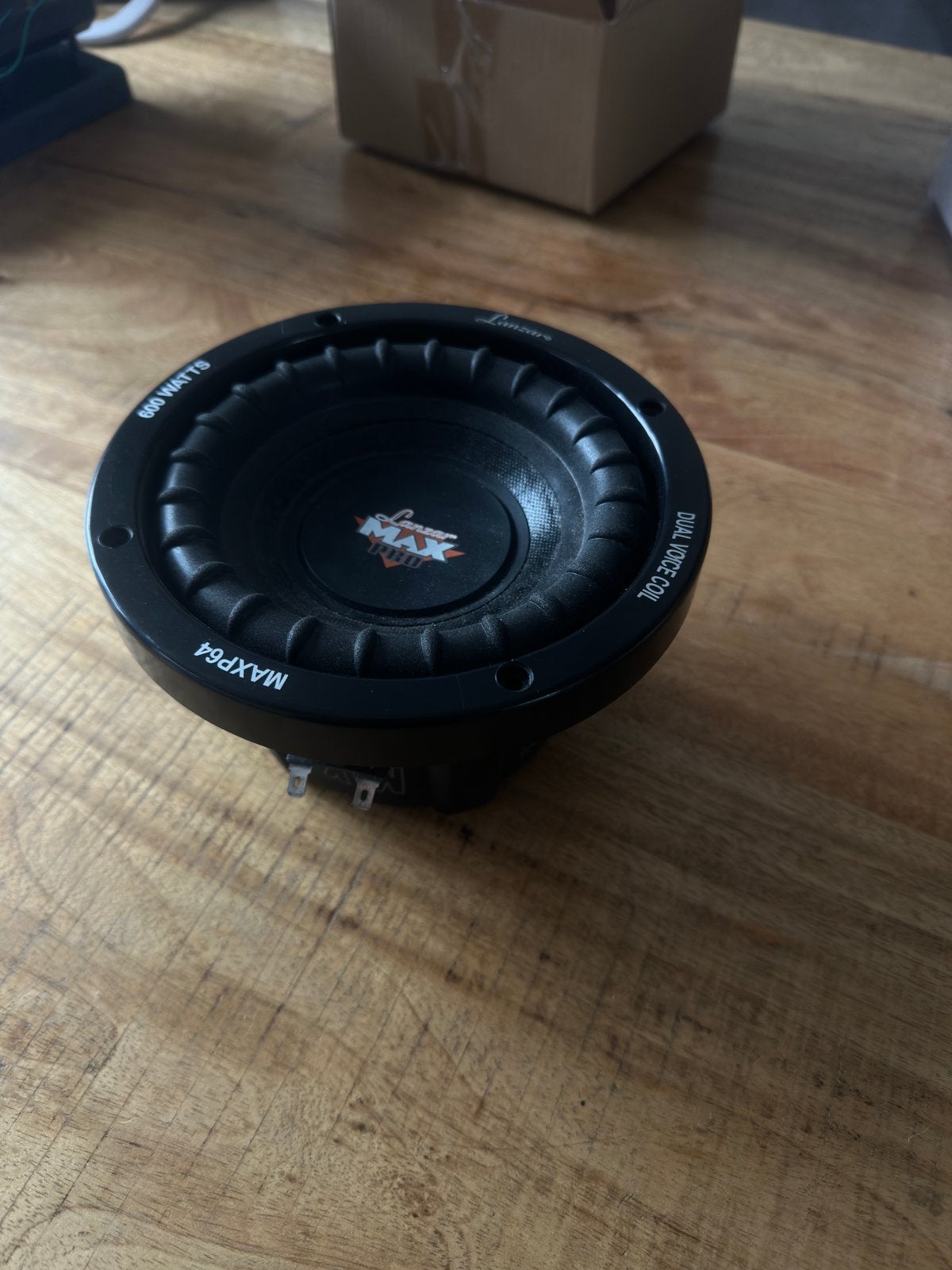 Lanzar MAXP64 6.5 inch Subwoofer - 600 Watt Dual Voice Coil, Ophalen of Verzenden, Zo goed als nieuw