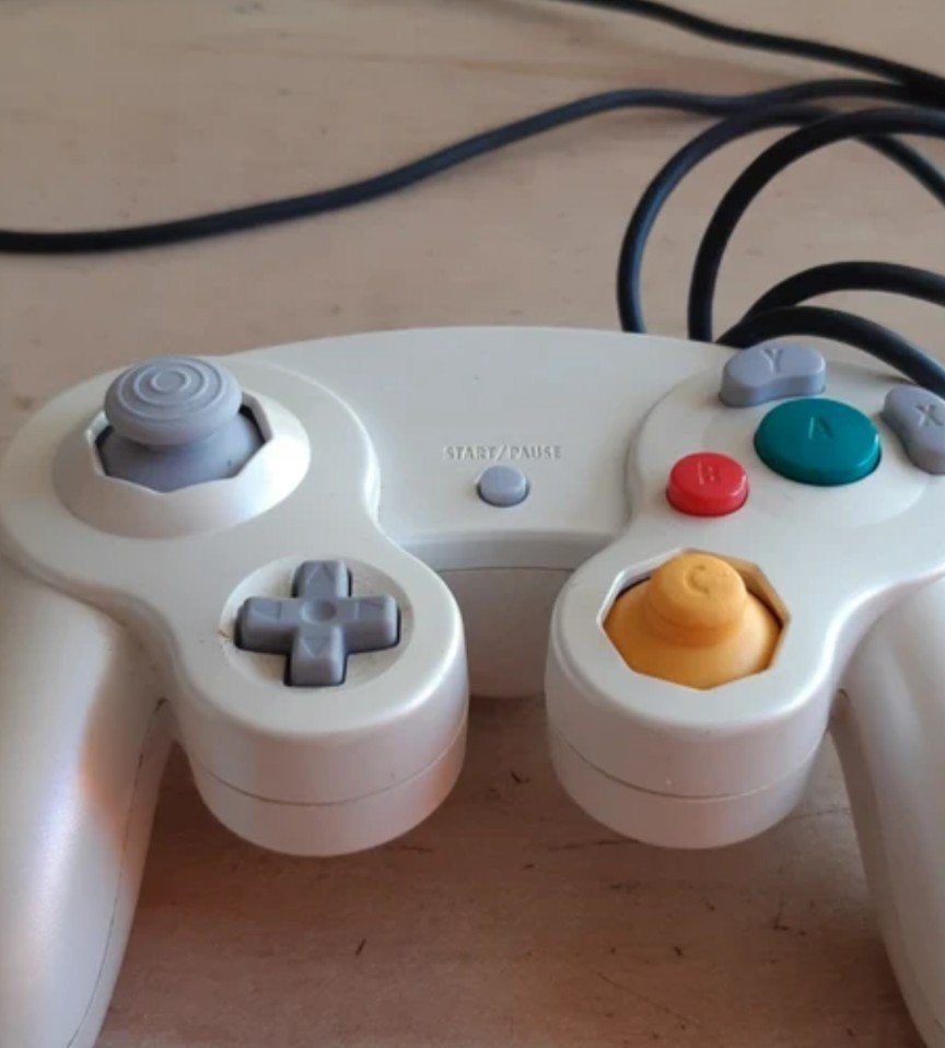 Gamecube original Nintendo controller, Verzenden, Gebruikt, Gamecube, Overige controllers