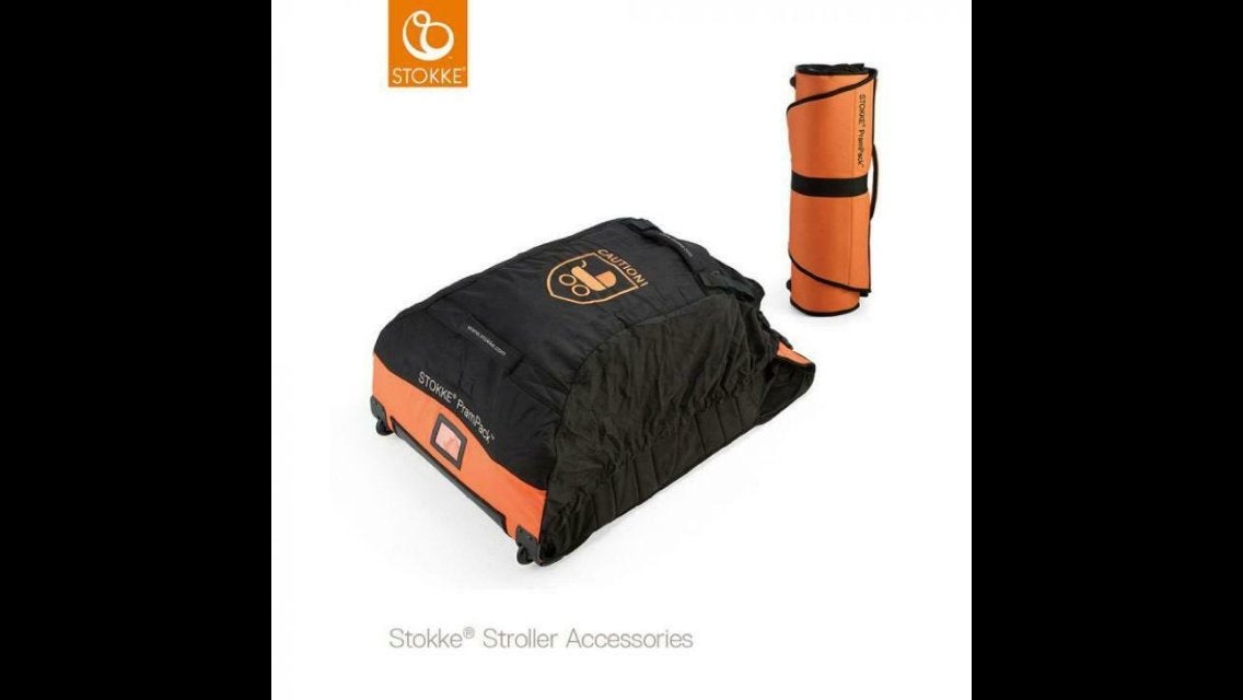 Te Huur: Stokke Prampack, Kinderen en Baby's, Kinderwagens en Combinaties, Ophalen, Gebruikt