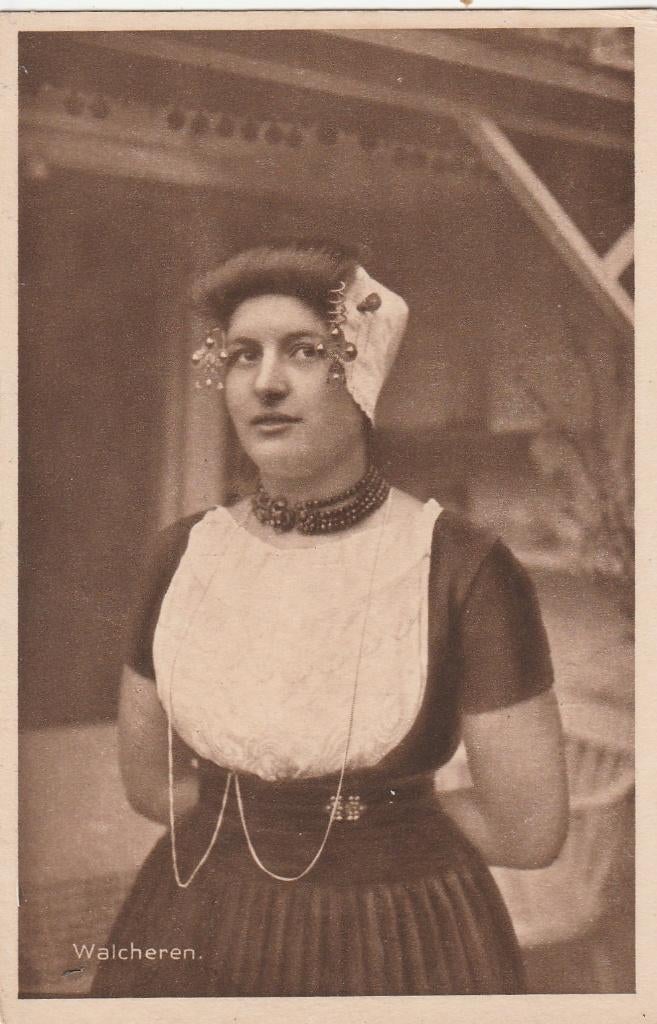 klederdracht- walcheren, Ophalen of Verzenden, Voor 1920, Zeeland