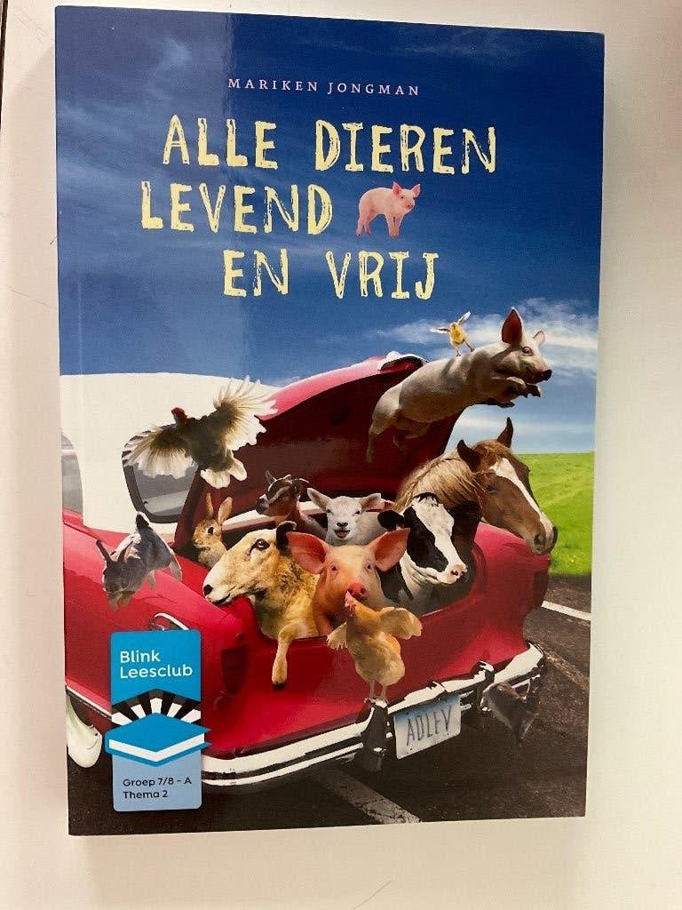 Mariken Jongman: Alle dieren levend en vrij, Ophalen of Verzenden, Nieuw, Mariken Jongman, Fictie