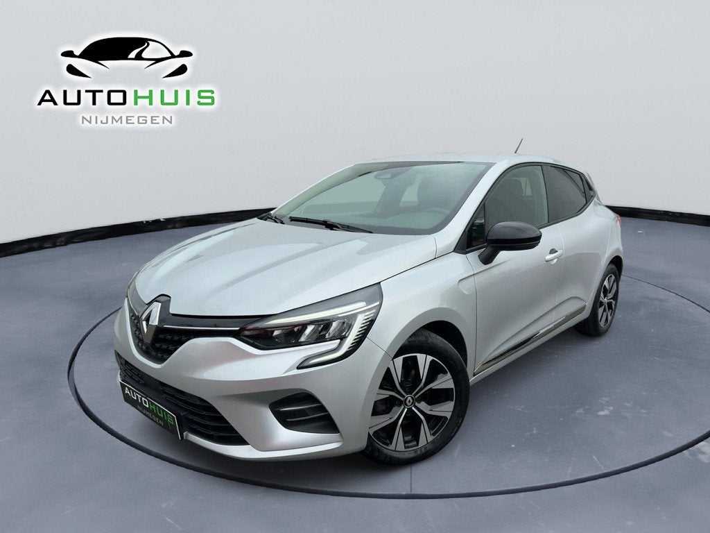 Renault Clio 1,0 tce intens Automaat Navigatiesysteem Stoelv, Auto's, Renault, Stof, Gebruikt, Bedrijf, 92 pk