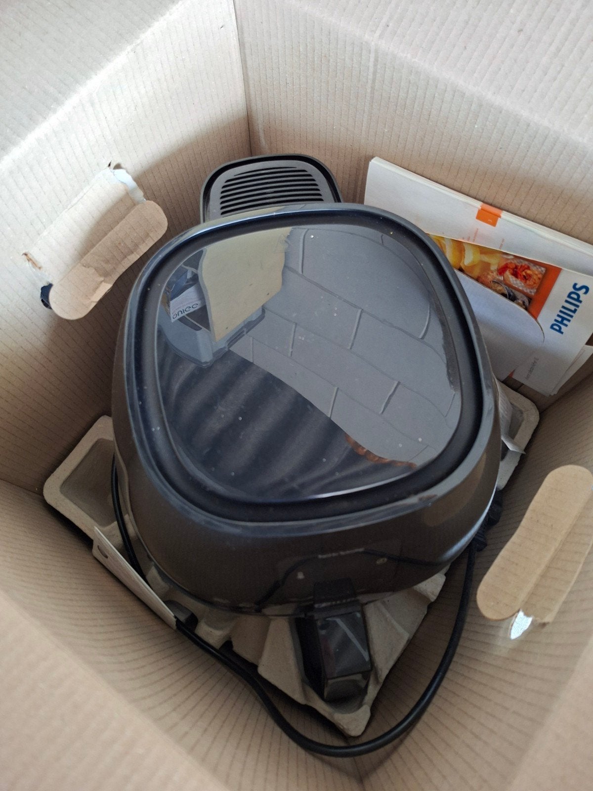 Philips Airfryer, Witgoed en Apparatuur, Gourmetstellen, Ophalen of Verzenden, 4 t/m 7 personen