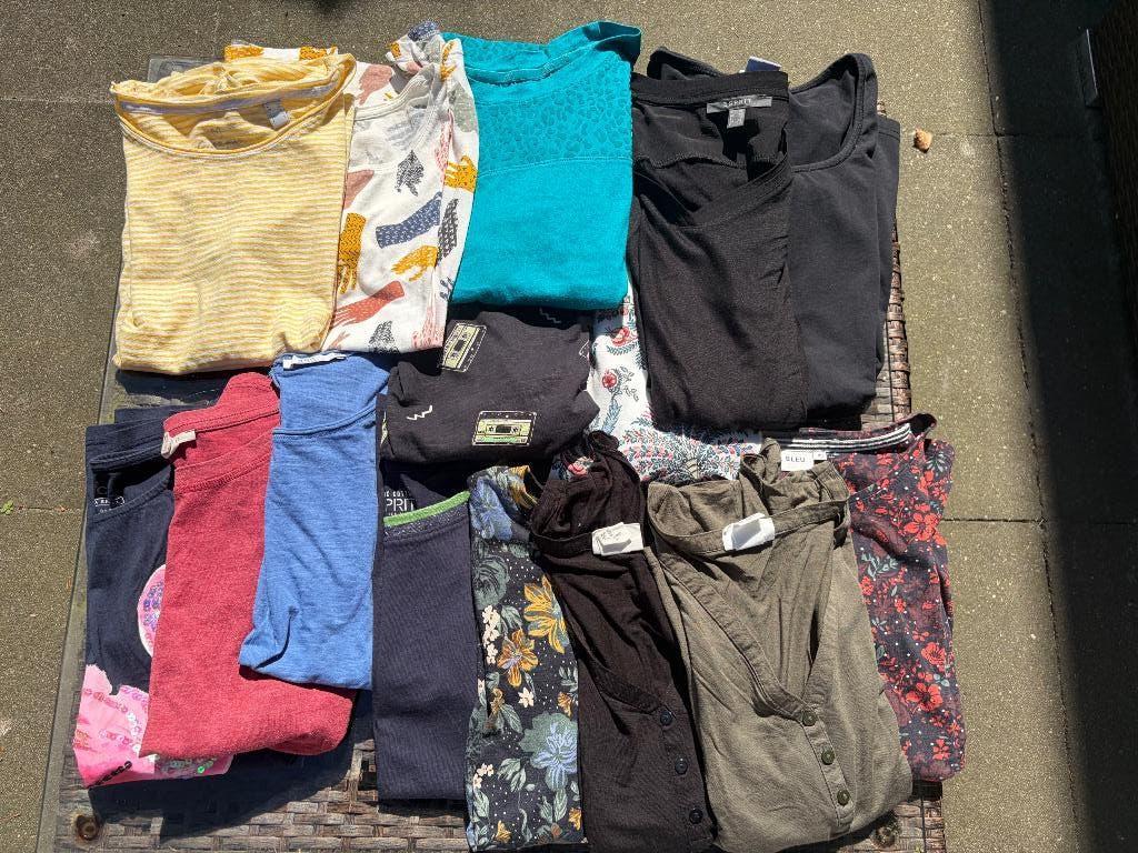 Diverse t-shirts met en zonder print - maat XS, H&M, Overige kleuren, Ophalen of Verzenden, Zo goed als nieuw