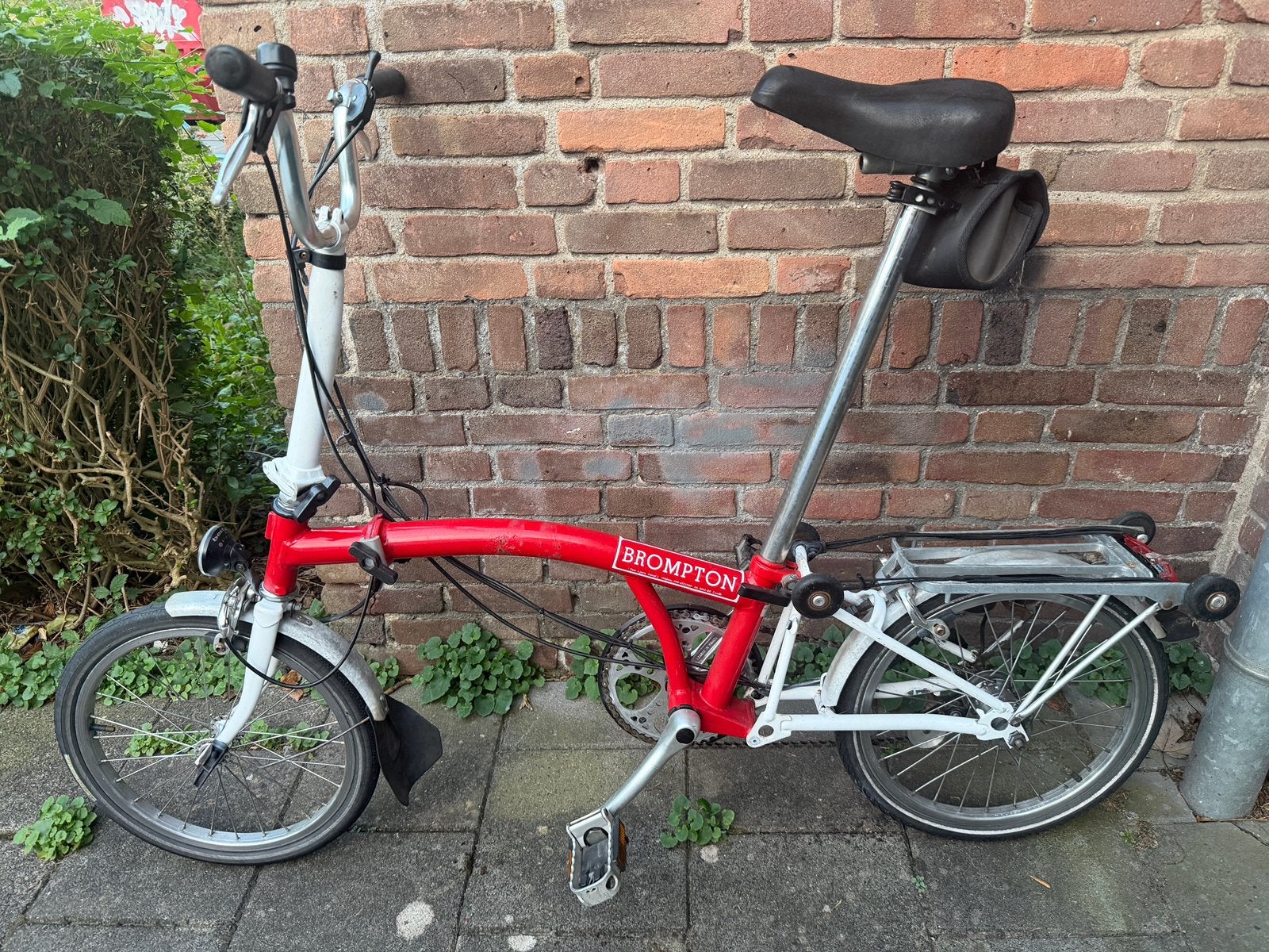 Brompton vouwfiets, Fietsen en Brommers, Ophalen, Gebruikt