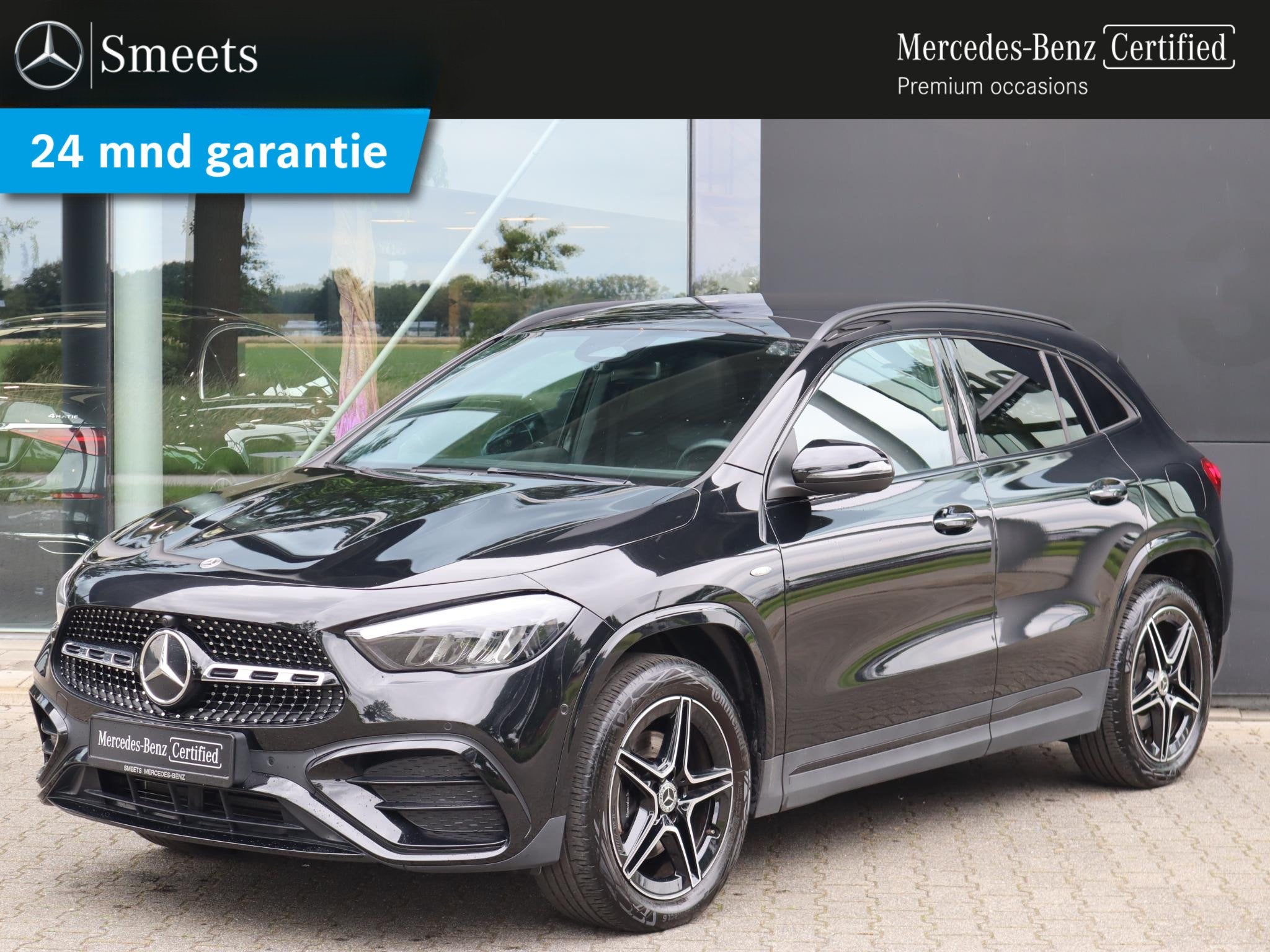 Mercedes-Benz GLA-klasse 250 e Business Solution AMG l Keyle, Auto's, 4 cilinders, Zwart, Bedrijf, Hybride Elektrisch/Benzine
