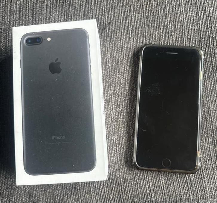 iPhone 7 Plus 128GB, Telecommunicatie, Mobiele telefoons | Apple iPhone, 128 GB, 75 %, Zwart, Ophalen of Verzenden