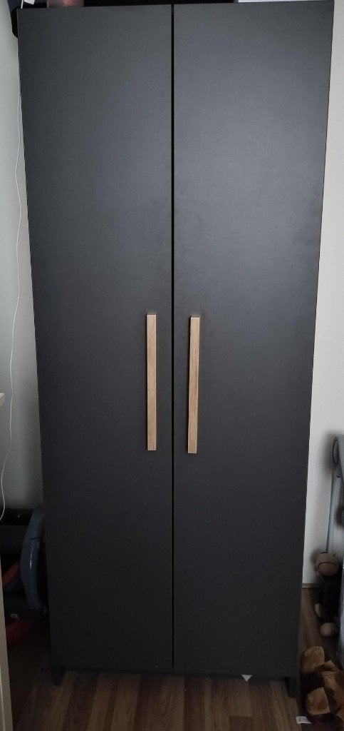 Kast en Commode in kleur antraciet (Van Asten), Ophalen, 50 tot 70 cm, 105 cm of meer, Commode