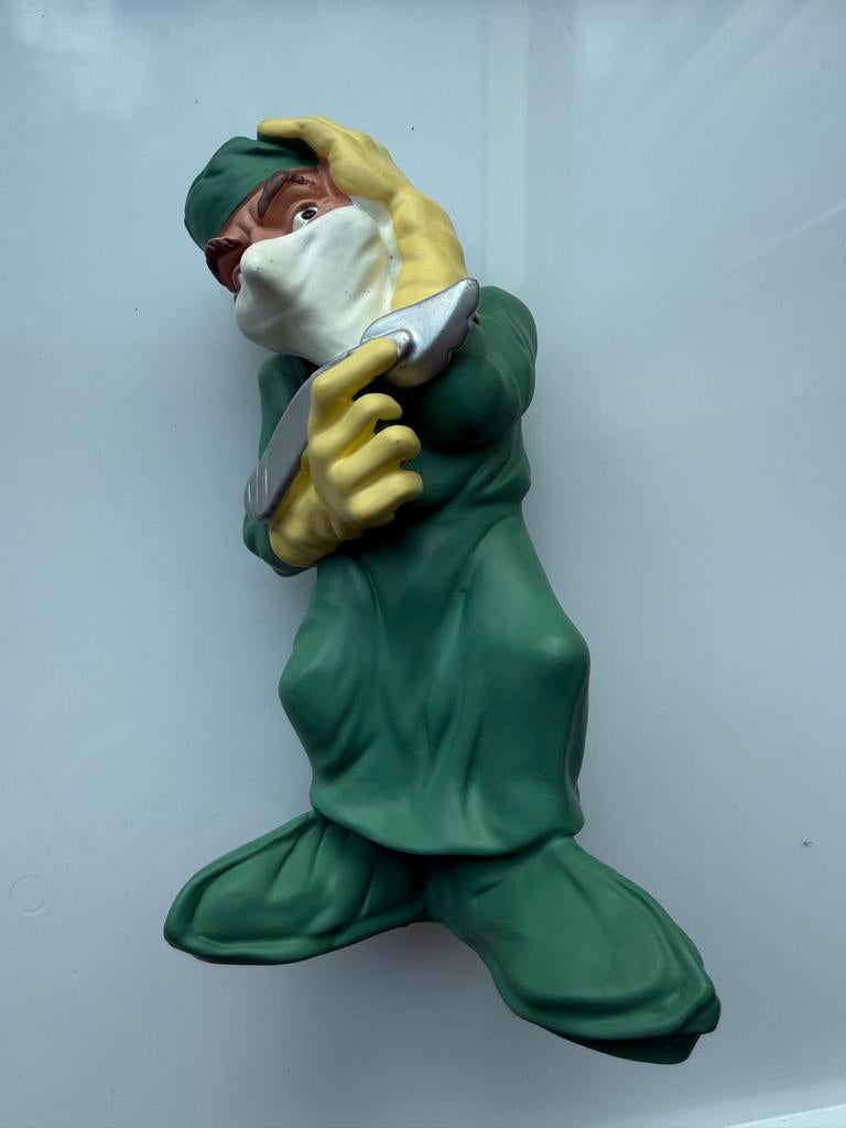 Antartidee Beeldje Chirurg Dokter Handgemaakt Italië, Ophalen of Verzenden, Zo goed als nieuw, Mens