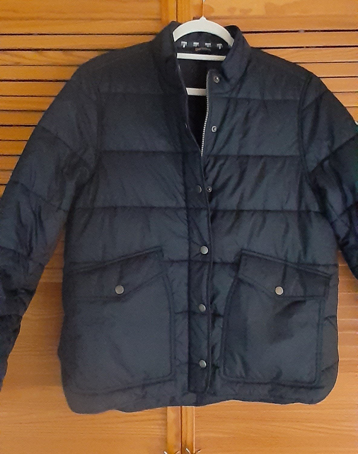 Barbour gewatteerde jas, Kleding | Dames, Barbour, Ophalen of Verzenden, Zo goed als nieuw, Blauw