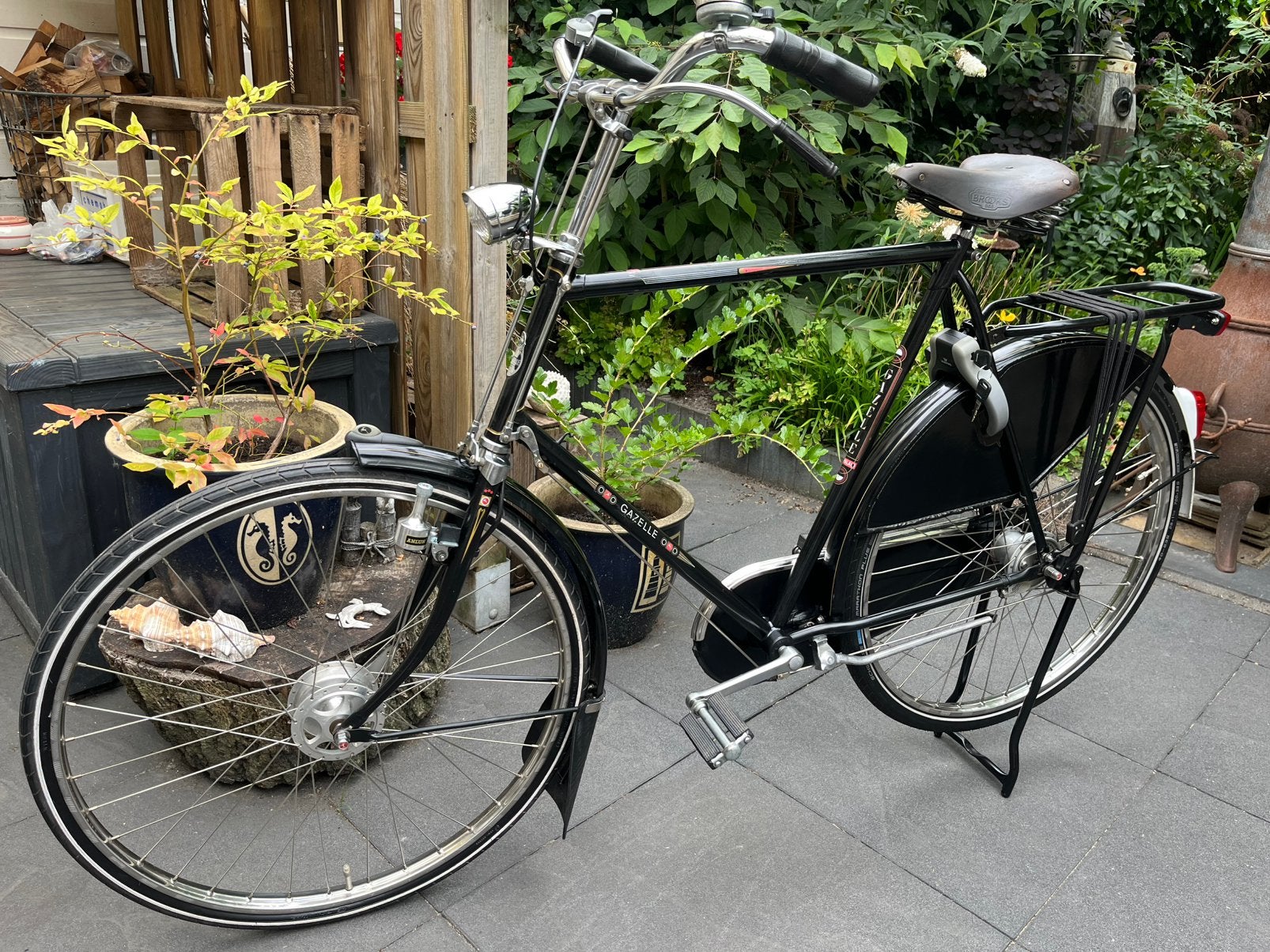 Gazelle Tour Populair, 66cm framemaat, Fietsen en Brommers, Gebruikt, Versnellingen, Ophalen of Verzenden, 65 cm of meer