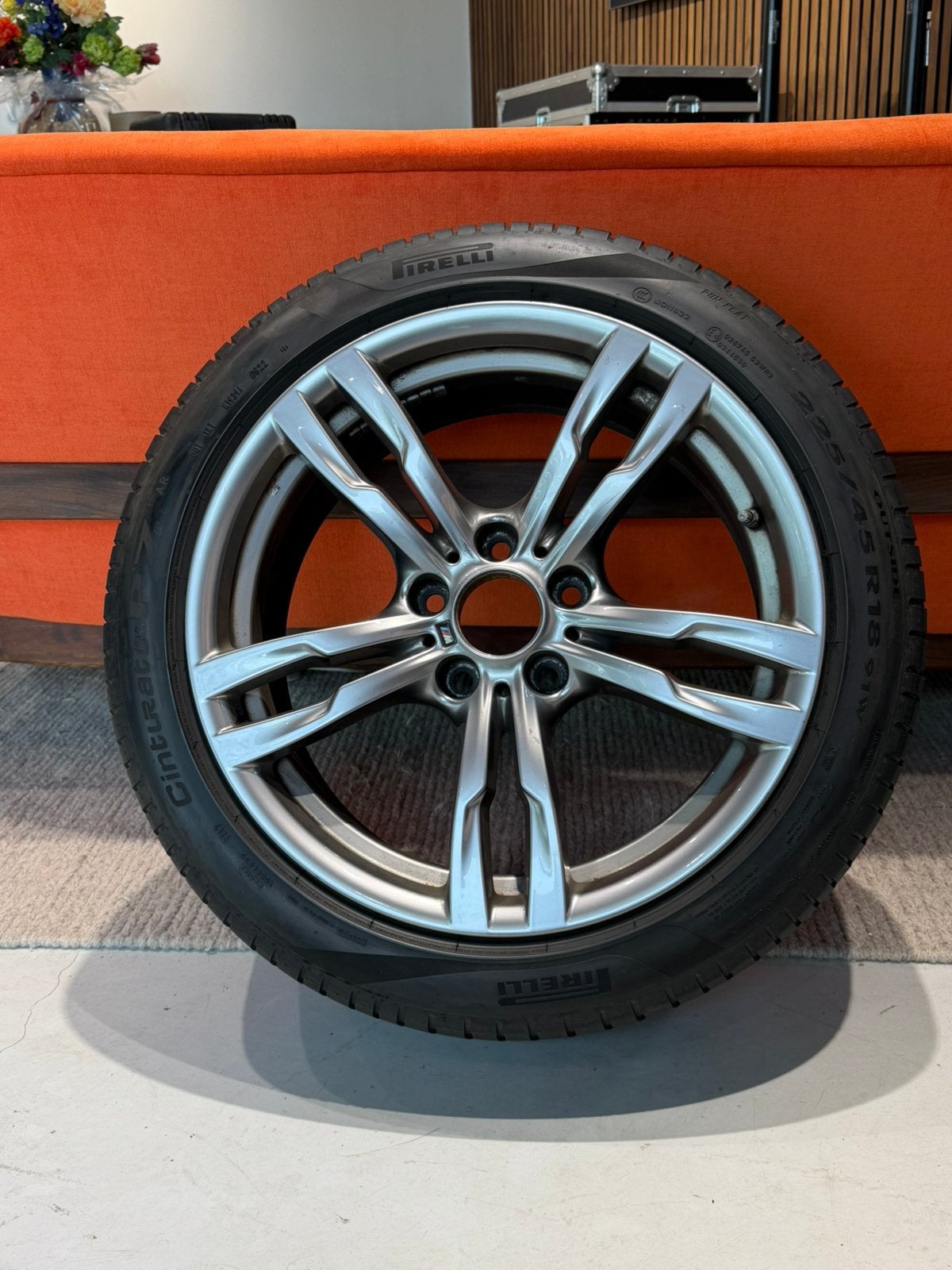 4x BMW 441M velgen Gun metal Zomerset 18”, 18 inch, Velg(en), Ophalen of Verzenden, Zomerbanden