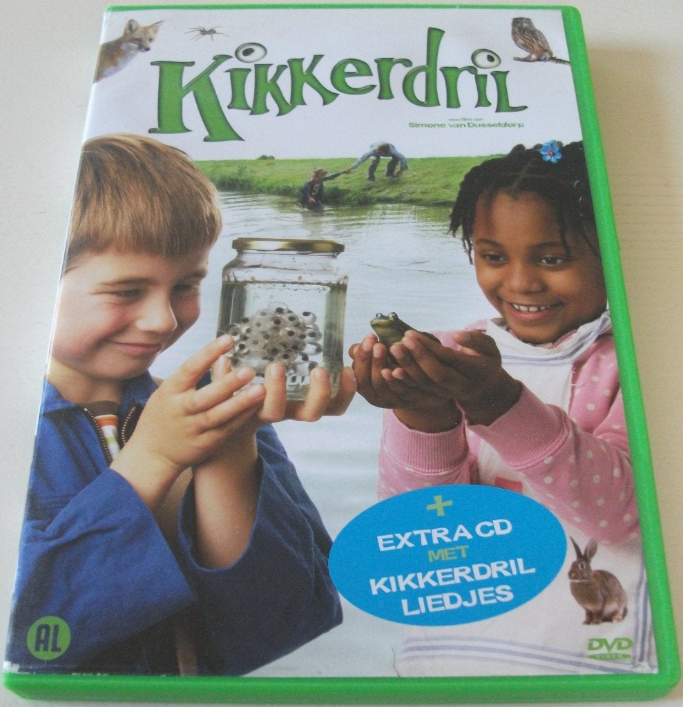 Dvd *** KIKKERDRIL *** 2-Disc Boxset: Inclusief CD, Alle leeftijden, Ophalen of Verzenden, Zo goed als nieuw, Overige genres