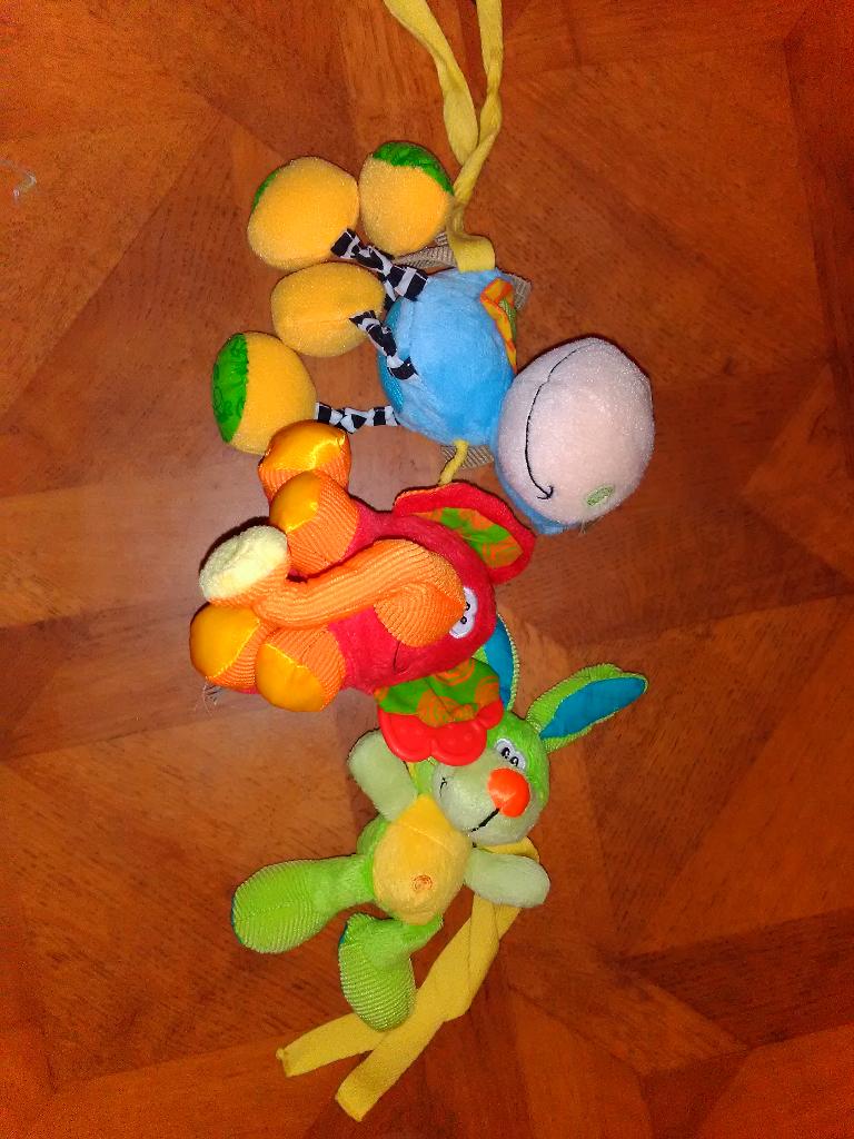 Playgro hanger maxi-cosi rammelaar, Ophalen of Verzenden, Zo goed als nieuw, Rammelaar