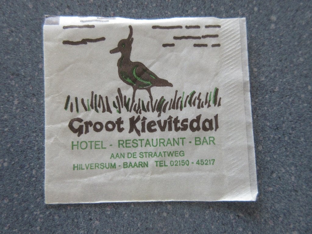 Hilversum-Baarn, hotel-rest.-bar Groot Kievitsdal, Verzenden