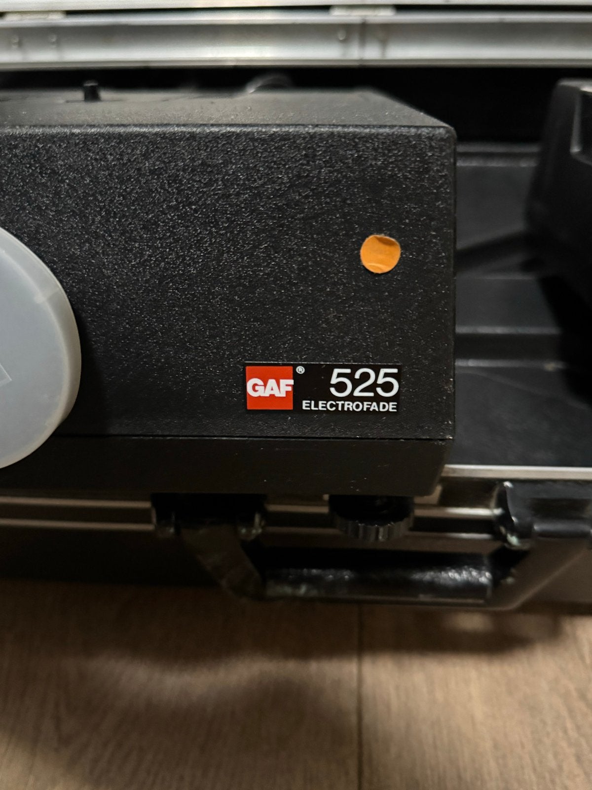GAF 515 & 525 Electrofade Diaprojectoren Set in Koffer, Ophalen, Gebruikt