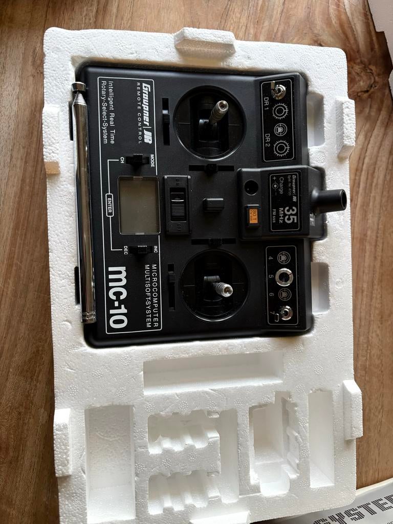 Graupner JR MC-10 Afstandsbediening 35 MHz, Ophalen of Verzenden, Gebruikt