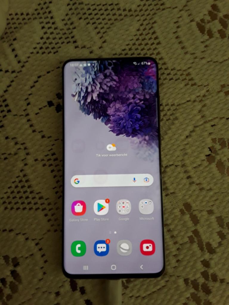 Samsung Galaxy S20+, Telecommunicatie, Mobiele telefoons | Samsung, Zo goed als nieuw, Galaxy S20, 128 GB, Zwart, Ophalen of Verzenden
