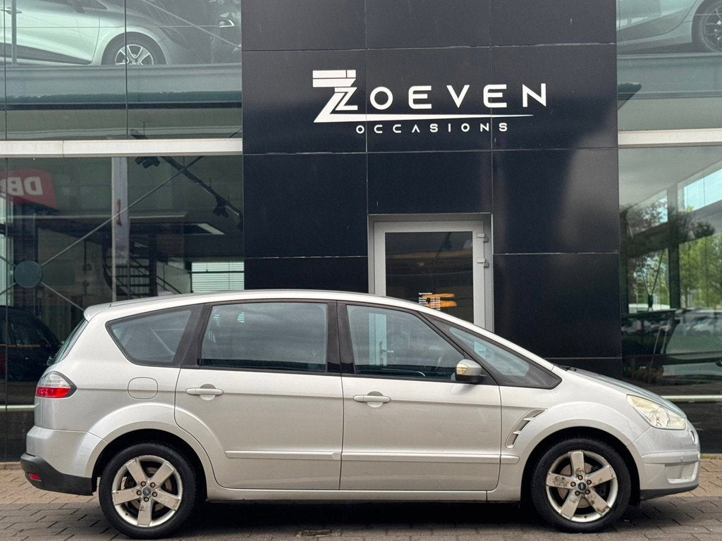 Ford S-Max 2.0-16V, Auto's, Ford, Voorwielaandrijving, Parkeersensor, Gebruikt, Zwart
