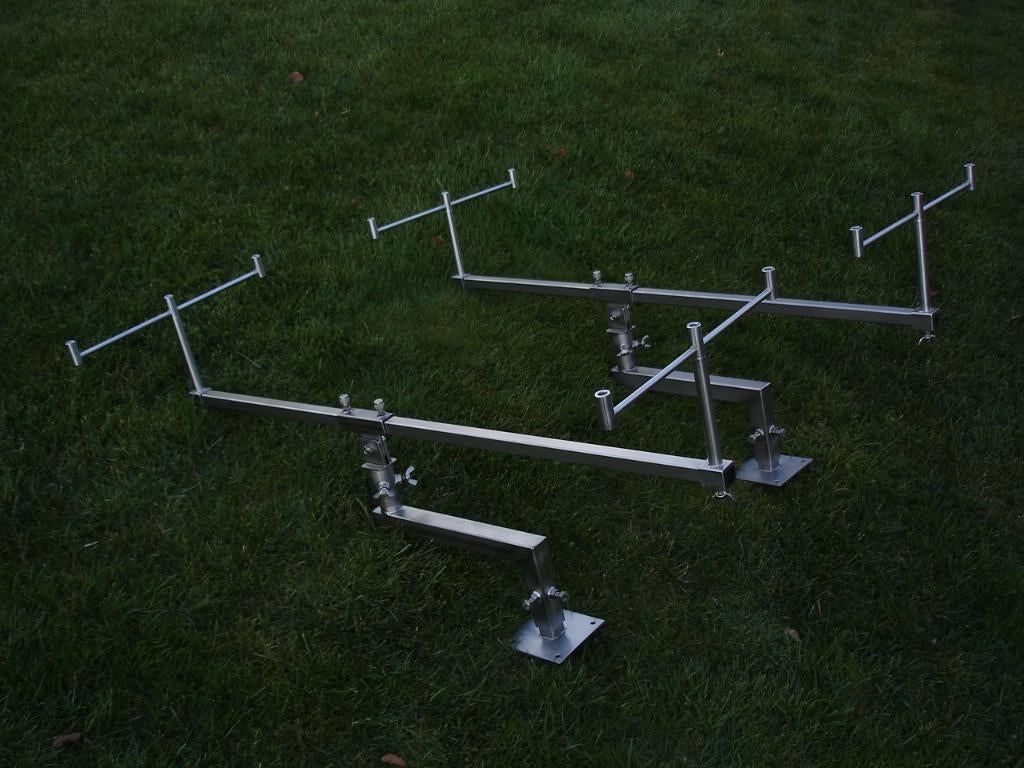 RVS boot rodpod steun met verleng arm , zeer degelijk !, Watersport en Boten, Ophalen of Verzenden, Nieuw, Overige typen