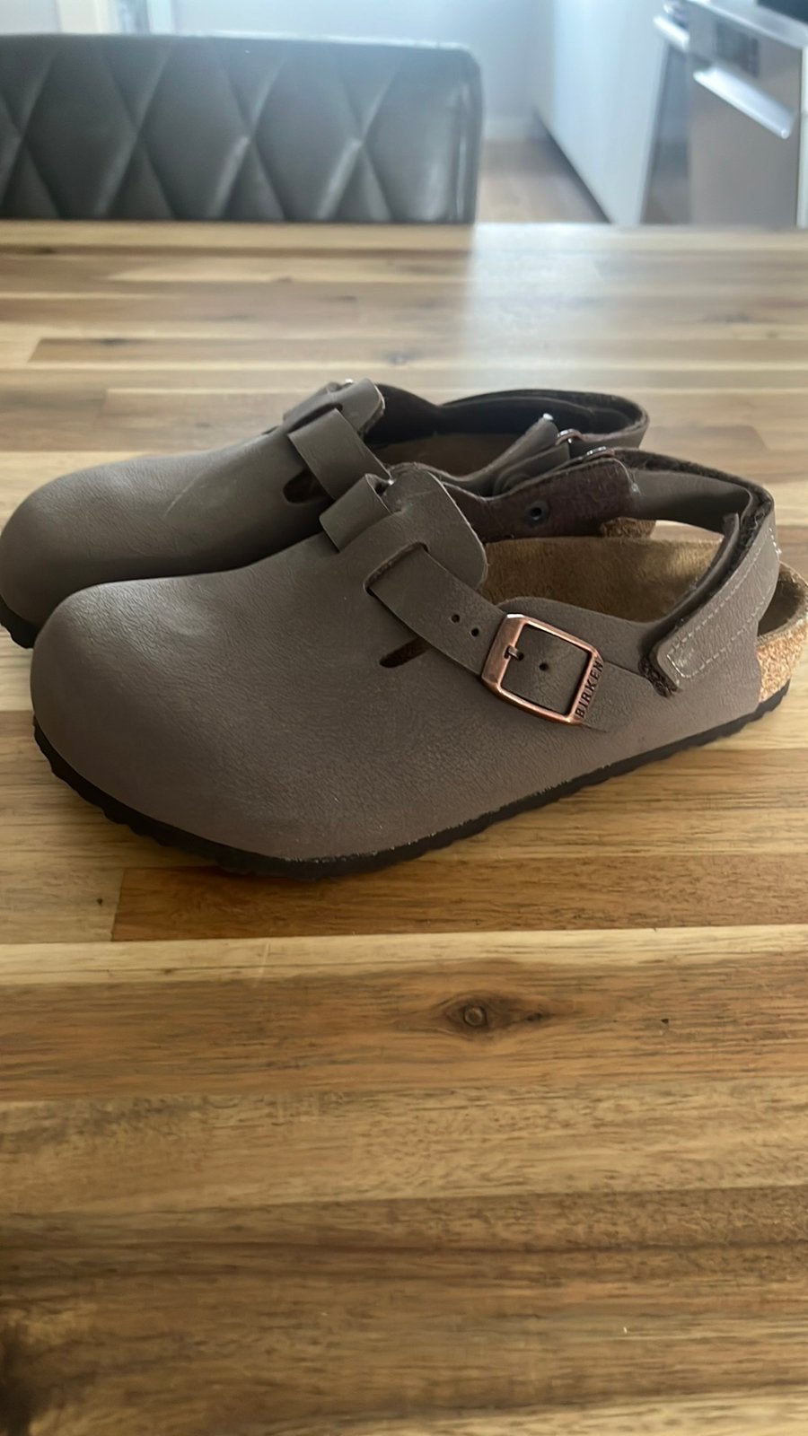 Originele Birkenstock slippers/sandalen,mt:33, Ophalen, Jongen of Meisje, Overige typen, Zo goed als nieuw