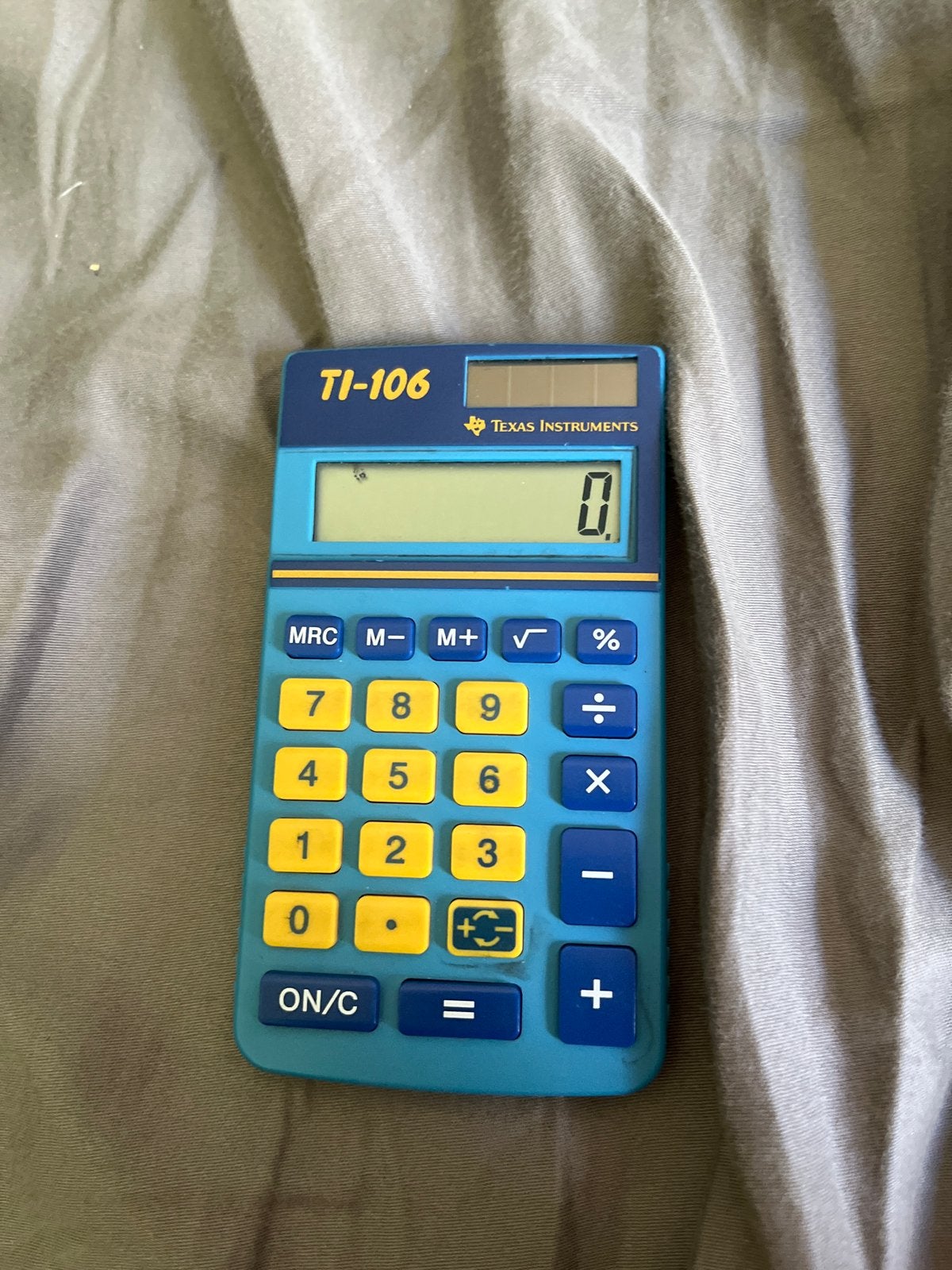 Rekenmachine texas instruments t1 106, Ophalen of Verzenden